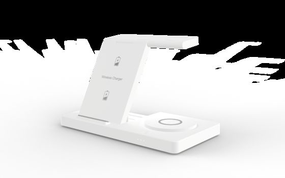 QI Magnetic T258 Carregador sem fio 15W Carregador dobrável para iPhone e Samsung