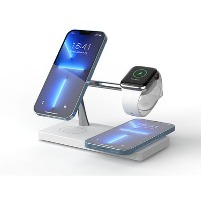 Bom preço Carregador sem fio de luz magnética noturna 7 em 1 Carregador sem fio para fones de ouvido do relógio do iPhone on-line