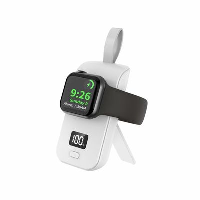 Bom preço 2500MAh 3 em 1 Carregador Magnético Sem Fio Banco de Energia Magnética Para Iphone Iwatch on-line