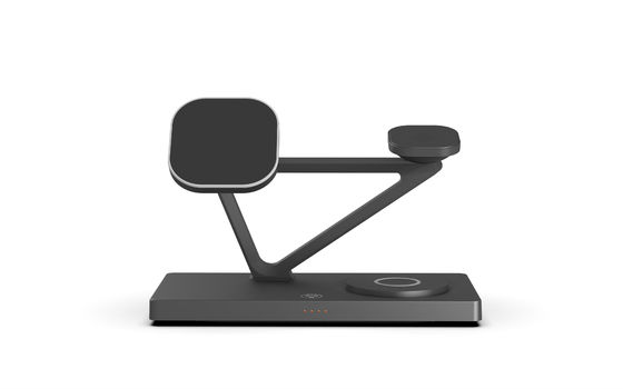 Bom preço Carregador de carregamento sem fio magnético de 15W Iphone Apple Watch E AirPods Preto Branco on-line