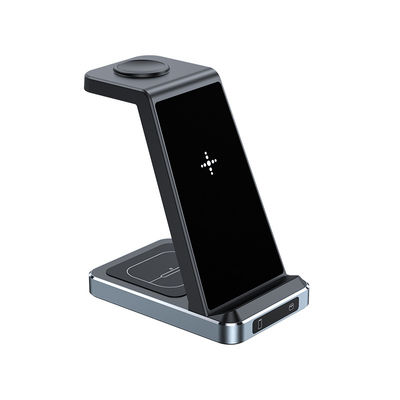 Bom preço X2 3 em 1 Tipo C Carregamento sem fio Porta-telefone Dual bobina Oficial Samsung carregador rápido on-line