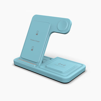 Bom preço Carregador de viagem sem fio ultra fino, dobrável, carregador sem fio Qi de 15w para smartphones on-line