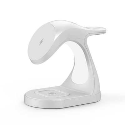 Bom preço Carregador sem fio de luz noturna de sucção magnética 15W para produtos Apple Preto e Branco on-line