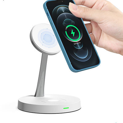 Bom preço Luz noturna 2w Carregador sem fio multifuncional liga de zinco carregamento rápido para telefone on-line