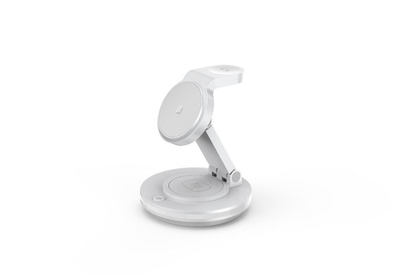 Bom preço Poderoso carregador Magsafe de 10 W 3 em 1 Carregador magnético portátil ângulo de 180 graus on-line