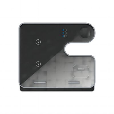 Bom preço 15W Fast Wireless Charging Braket para Apple Samsung Qi Phones Airpod e iWatch on-line