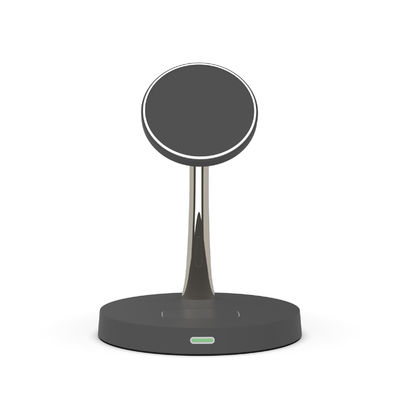 Bom preço Carregador sem fio multifuncional TIPO C Branco/Negro 15W CE/FCC/RoHS Entrada PD/QC Universal on-line