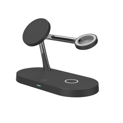 Bom preço Smart 4-em-1 Stand de carregamento sem fio com luz noturna TYPE-C entrada 3W Carregamento de fones de ouvido on-line