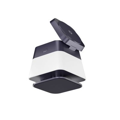 Bom preço 4-em-1 Stand de Carregamento Sem Fio Rápido de Flexão para Dispositivos Ativados por Qi on-line
