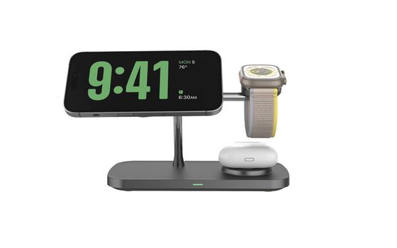 Bom preço Por atacado T255 carregador rápido sem fio ABS magnético para carregamento de telefone on-line