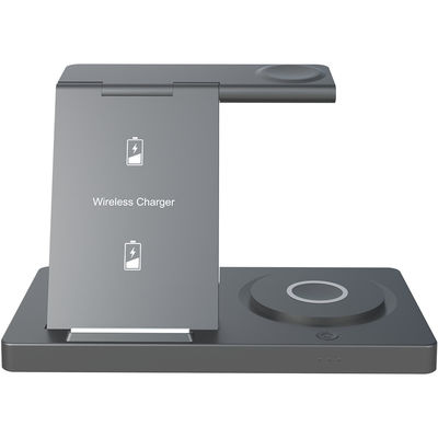 5 em 1 15w carregador magnético sem fio rápido com 2w material ABS luz noturna