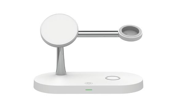 Bom preço Carregador de iPhone de liga de zinco magnético 15W 10W suporte de carregamento sem fio on-line