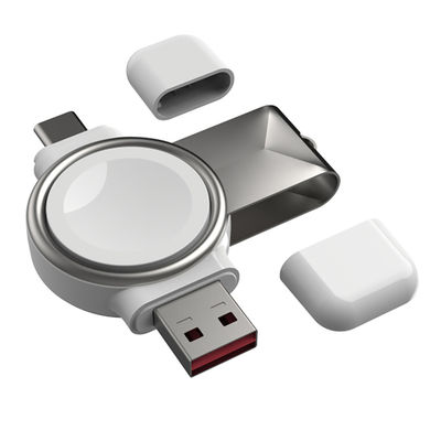 USB Tipo C Apple Watch Carregador sem fio Carregador inteligente portátil 3W