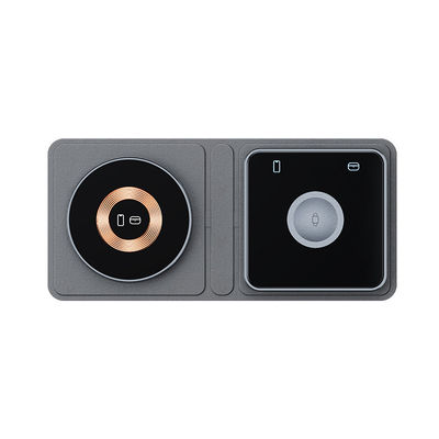 Bom preço Carregador sem fio de viagem dobrável de 15W on-line