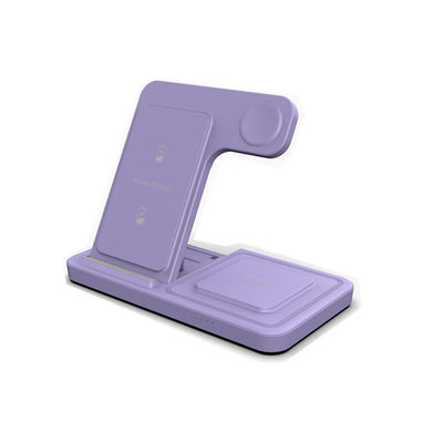 Bom preço CE/FCC/ROHS Carregador sem fio multifunção ultrafinho 3-em-1 para telefones Apple, fones de ouvido e relógios on-line