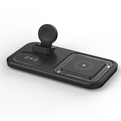 Bom preço Estação de carregamento sem fio portátil de 15W rápida ABS e PC Preto on-line