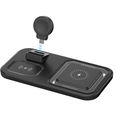 Bom preço Carregador sem fio três em um para telefone celular, Apple Watch e fones de ouvido Bluetooth TWS on-line