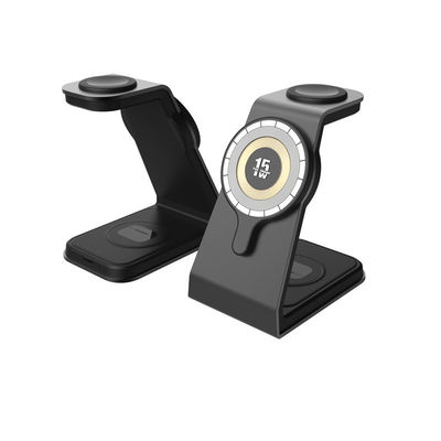 Bom preço SC022 Carregador de telefone sem fio magnético multifuncional Stand Airpods de telefone e carregador de relógio on-line
