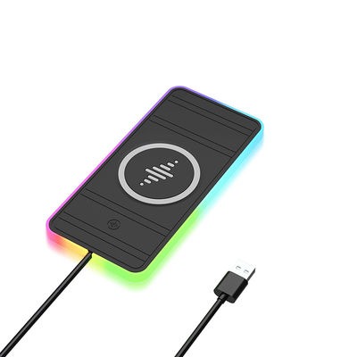 Pad de carregamento sem fio de tablet portátil de silicone para carro para carregamento de telefone e relógio da Apple