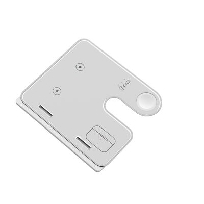 Bom preço 9V2A Input Bracket Carregador sem fio 15W/10W/7.5W/5W Carregador pad antiderrapante com luz colorida RGB on-line