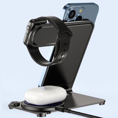 Bom preço Carregamento sem fio para fones de ouvido e Apple Watch on-line