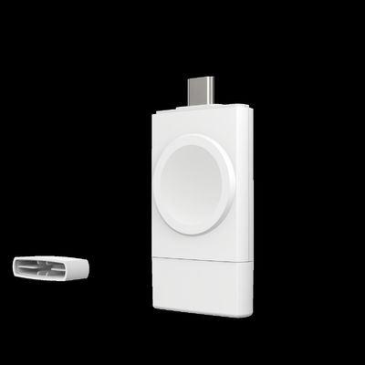 Bom preço Mini Size Dual Interface Samsung Apple Watch Carregador USB A & USB C Carregador de relógio sem fio on-line