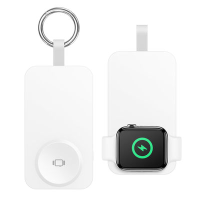 Banco de energia de carregamento sem fio magnético com indicador LED para carregamento do iWatch