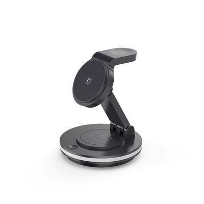 Bom preço Estação de carregamento sem fio multifuncional 4 em 1 Branco/Negro/Cinza/Purpura PD/QC 5V/3A 9V/2A 12V/1.5A on-line
