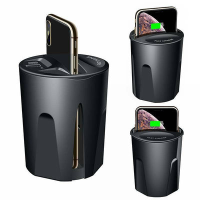 Bom preço Carregamento sem fio do carro Qi Smart Phone com carregamento USB 5V / 2A on-line