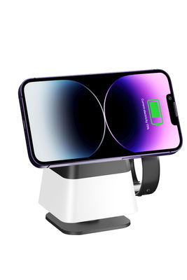 Bom preço Carregador sem fio 4 em 1 para dispositivos Apple com corpo rotativo e topo dobrável on-line