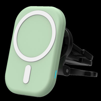 Bom preço Carregador sem fio de carro de absorção magnética 5W-15W Carregamento adaptativo com proteção de segurança on-line
