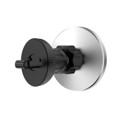 Bom preço Carregador sem fio de carro magnético de 15W Max Air Vent Prata/Cinza para telefones Qi on-line