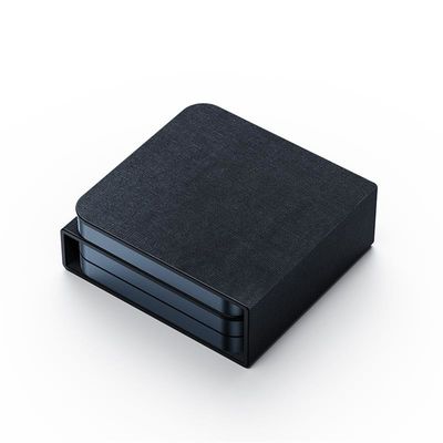Bom preço Carregador sem fio dobrável com moldura de alumínio e almofada de silicone para Airpods e Apple Watch on-line