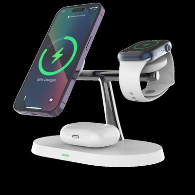 Bom preço Carregador sem fio 3 em 1 para Apple Watch Earphone e telefone on-line
