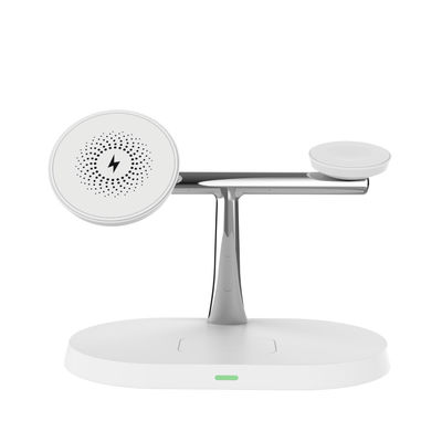 Bom preço Estação de carregamento sem fio magnética 3 em 1 para Airpod de telefone Qi e IWatch on-line