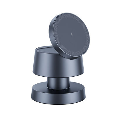 Bom preço X6 Mushroom Design Carregador Sem Fio Noite Luz Cinza Escura / Rosa Dourada on-line