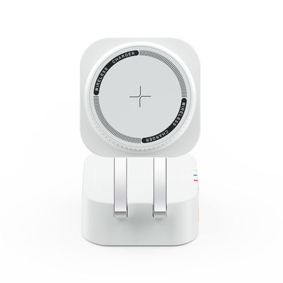 Bom preço Desktop preto e branco todo em um carregador sem fio ABS PC material de liga de zinco comprimento da linha de expansão 0,8M on-line