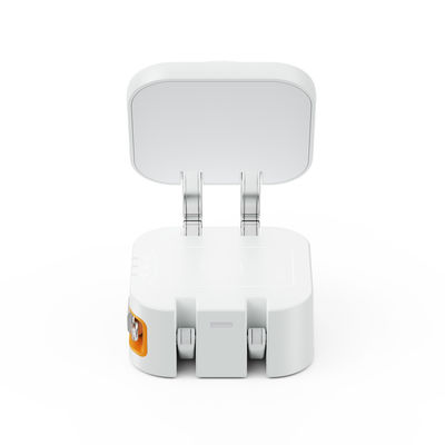 Bom preço 3 em 1 Desktop Abs Pc Material de liga de zinco Traval Carregador sem fio Distância de detecção 2-6mm on-line