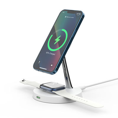 T269C 4 em 1 Mulit-função carregador sem fio rápido com suporte de luz noturna Apple Watch 30w carregador inteligente