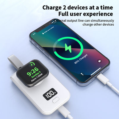Bom preço 2025 Último carregador sem fio para relógios Apple ABS + PC 2W Mini Power Bank Suporte Harging Iwatch on-line