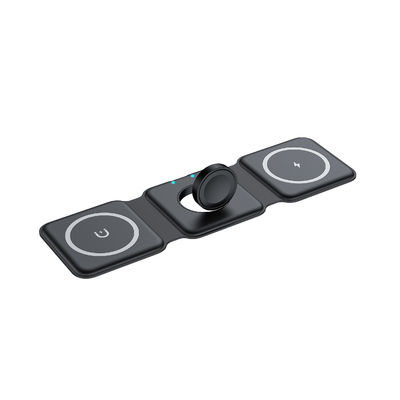 Bom preço 2025 Carregamento sem fio dobrável de atacado Fast Fast 15W/10W Espanha de saída Mobile Apple Apple e Samsung Phone/Ear on-line