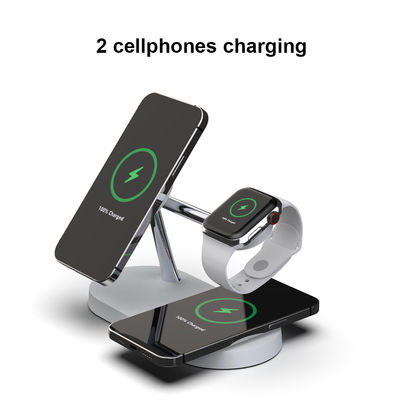 Bom preço 2025 Novo T268 Preço de Atacado 15w Carregador Sem Fio Rápido ABS+Liga de Zinco Magnético para Telefones Apple e Samsung on-line