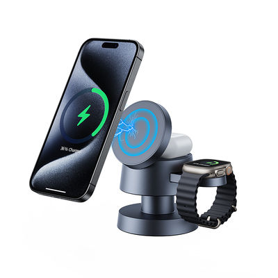 Bom preço Carregador Rápido Sem Fio Multifuncional X6 15W/10W/7.5W/5W Apple e Samsung com Luz Noturna on-line