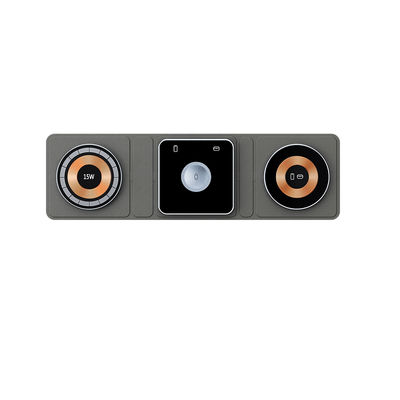 Bom preço Carregador sem fio multifuncional de 15W/10W para Apple e Samsung, Carregador dobrável para celular X8 on-line