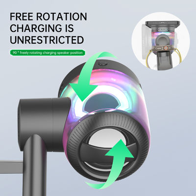 Bom preço Music Wireless Charger (25W): Supports Your Latest System And Features A Speaker on-line