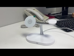 Timess T268D Carregamento sem fio de metal rápido Corrente estável Apple magnética 3 em 1