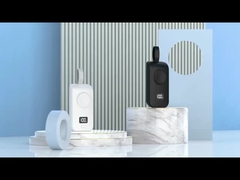 Banco de energia de carregamento sem fio V6 para iPhone e iWatch 2500mAh