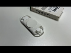 Carregador sem fio do Apple Watch em design leve preto/branco para Apple Watch All Series