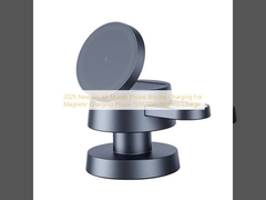 2025 Novo XH-X6 Carregamento por suporte de telefone móvel para carregamento magnético Carregamento sem fio de telefone 15W/10W