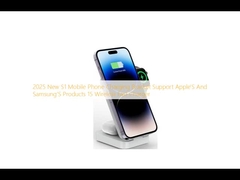 2025 New S1 Mobile Phone Charging Bracket Support Produtos da Apple e da Samsung 15 Carregador Rápido Sem Fio